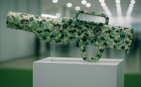 手持無(wú)人機(jī)偵打一體槍